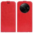 For Xiaomi Redmi A3 R64 Texture Single Vertical Flip Leather Phone Case(Red) - 1