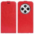 For Xiaomi Redmi 14C 4G R64 Texture Single Vertical Flip Leather Phone Case(Red) - 1