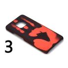 Paste Skin + PC Thermal Sensor Discoloration Case for Huawei Mate 20 Pro(Black red) - 6