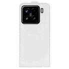 For Xiaomi 15 R64 Texture Single Vertical Flip Leather Phone Case(White) - 3