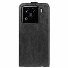 For Xiaomi 15 Pro R64 Texture Single Vertical Flip Leather Phone Case(Black) - 3