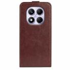 For Redmi Note 14 Pro 4G R64 Texture Single Vertical Flip Leather Phone Case(Brown) - 3