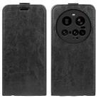 For Xiaomi 15 Ultra R64 Texture Single Vertical Flip Leather Phone Case(Black) - 1