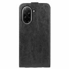 For Redmi A5 4G 173.3mm R64 Texture Single Vertical Flip Leather Phone Case(Black) - 3