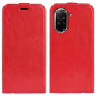 For Redmi A5 4G 173.3mm R64 Texture Single Vertical Flip Leather Phone Case(Red) - 1