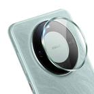 For Huawei Mate 60 Pro / Mate 60 Pro+ ENKAY Hat-Prince 9H Rear Camera Lens Aluminium Alloy Tempered Glass Full Film(Cyan) - 1