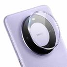 For Huawei Mate 60 Pro / Mate 60 Pro+ ENKAY Hat-Prince 9H Rear Camera Lens Aluminium Alloy Tempered Glass Full Film(Purple) - 1