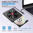 052 USB + Type-C DVD Burner Readable SD / TF Card DVD-RW Recorder PC External Optical Drive - 2