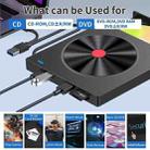 052 USB + Type-C DVD Burner Readable SD / TF Card DVD-RW Recorder PC External Optical Drive - 5