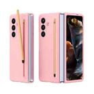 For Samsung Galaxy Z Fold7 5G Skinfeel Shockproof Phone Case, No Pen(Pink) - 1