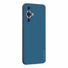 For Huawei nova 11 Pro / 11 Ultra PINWUYO Sense Series Liquid Silicone TPU Phone Case(Blue) - 1