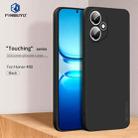 For Honor 400 Global 156.5mm PINWUYO Sense Series Liquid Silicone TPU Phone Case(Black) - 2