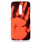 Paste Skin + PC Thermal Sensor Discoloration Case for OnePlus 6(Black red) - 1