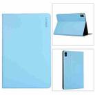 For Redmi Pad SE 11.0 ENKAY Leather Stand Smart Tablet Case(Light Blue) - 1