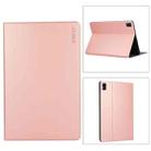 For Redmi Pad SE 11.0 ENKAY Leather Stand Smart Tablet Case(Rose Gold) - 1