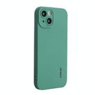 For iPhone 15 Plus ENKAY Liquid Silicone Soft Shockproof Phone Case(Dark Green) - 1