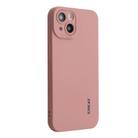 For iPhone 15 Plus ENKAY Liquid Silicone Soft Shockproof Phone Case(Pink) - 1
