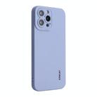 For iPhone 15 Pro ENKAY Liquid Silicone Soft Shockproof Phone Case(Purple) - 1