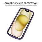 For iPhone 15 ENKAY Hat-Prince Translucent Matte TPU Shockproof Phone Case(White) - 3