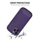 For iPhone 15 Plus ENKAY Hat-Prince Translucent Matte TPU Shockproof Phone Case(Black) - 2