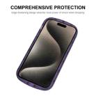 For iPhone 15 Pro ENKAY Hat-Prince Translucent Matte TPU Shockproof Phone Case(Black) - 3
