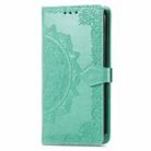 For Realme C65 Mandala Flower Embossed Leather Phone Case(Green) - 3