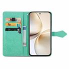 For Realme 14 Pro+ Mandala Flower Embossed Leather Phone Case(Green) - 3