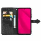 For vivo Y37 Pro Mandala Flower Embossed Leather Phone Case(Black) - 3