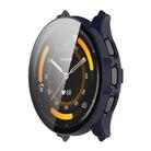 For Garmin Venu 3 ENKAY Hat-Prince Full Coverage PC + Tempered Glass Film Integrated Watch Case(Dark Blue) - 1