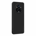 For Realme 14 Pro PINWUYO Sense Series Liquid Silicone TPU Phone Case(Black) - 1