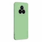 For Realme 14 Pro PINWUYO Sense Series Liquid Silicone TPU Phone Case(Green) - 1