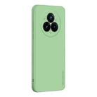 For Realme 14 Pro+ PINWUYO Sense Series Liquid Silicone TPU Phone Case(Green) - 1