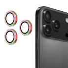 For iPhone 17 Pro / 17 Pro Max ENKAY Hat-Prince Glitter Rear Lens Aluminium Alloy Tempered Glass Film(Colorful) - 1
