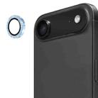 For iPhone 17 Air ENKAY Hat-Prince Glitter Rear Lens Aluminium Alloy Tempered Glass Film(Sierra Blue) - 1