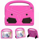 For Samsung Galaxy Tab A9+ Sparrow Style Shockproof Kickstand EVA Tablet Case(RoseRed) - 1