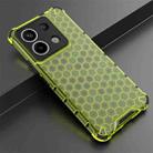 For Xiaomi Poco X6 Shockproof Honeycomb Phone Case(Green) - 2