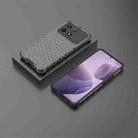 For Xiaomi Poco X6 Pro Shockproof Honeycomb Phone Case(Black) - 3
