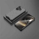 For Xiaomi Redmi Turbo 3 Shockproof Honeycomb Phone Case(Black) - 3