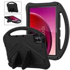 For Lenovo Tab M10 5G 2023 EVA Shockproof Tablet Case with Holder(Black) - 1