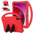 For Lenovo Tab M10 5G 2023 EVA Shockproof Tablet Case with Holder(Red) - 1