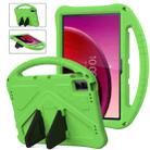 For Lenovo Tab M10 5G 2023 EVA Shockproof Tablet Case with Holder(Green) - 1