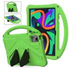 For Lenovo Tab M11 /Xiaoxin Pad 11 2024 EVA Shockproof Tablet Case with Holder(Green) - 1