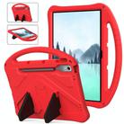 For Lenovo Xiaoxin Pad Pro 12.7 2025 EVA Shockproof Tablet Case with Holder(Red) - 1