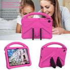 For Lenovo Tab TB-311 / WIFI 10.1 2025 EVA Shockproof Tablet Case with Holder(Rose Red) - 2