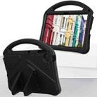 For Lenovo Tab K10 Gen 2 / WiFi 2025 EVA Shockproof Tablet Case with Holder(Black) - 2