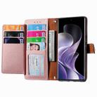 For Xiaomi Redmi Note 14 Pro 5G Love Zipper Lanyard Leather Phone Case(Pink) - 3