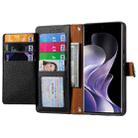 For Xiaomi Redmi Note 14 Pro+ 5G Love Zipper Lanyard Leather Phone Case(Black) - 3