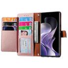 For Xiaomi Redmi Note 14 Pro+ 5G Love Zipper Lanyard Leather Phone Case(Pink) - 3