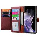 For Xiaomi Redmi Note 14 Pro+ 5G Love Zipper Lanyard Leather Phone Case(Red) - 3