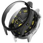 For Huawei Watch GT 4 46mm PC + Tempered Film Integrated Watch Protective Case(Black) - 1